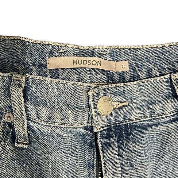 Revolve Hudson Harlow Ultra High Rise Cigarette in Stellar Jeans Size 30 - Picture 5 of 9